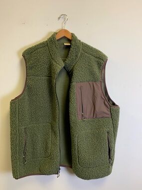 Pull Polaire Vert Telluride Clothing Co. Homme XL – Quart Zip, Doudou Et Confort